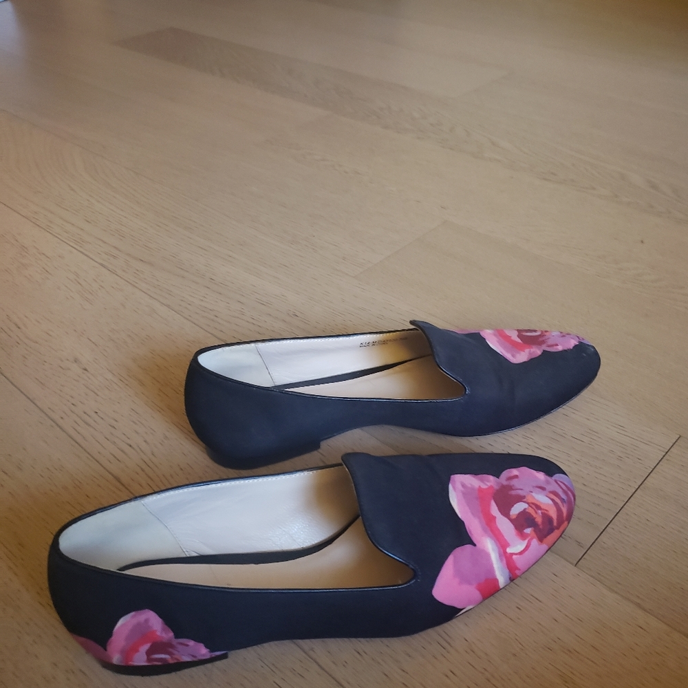 Cole Hann placement print smoking slipper